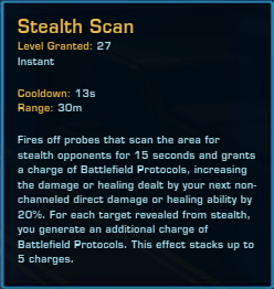 SWTOR 7.2.1 Mercenary Ability Tree Stealth Scan Description