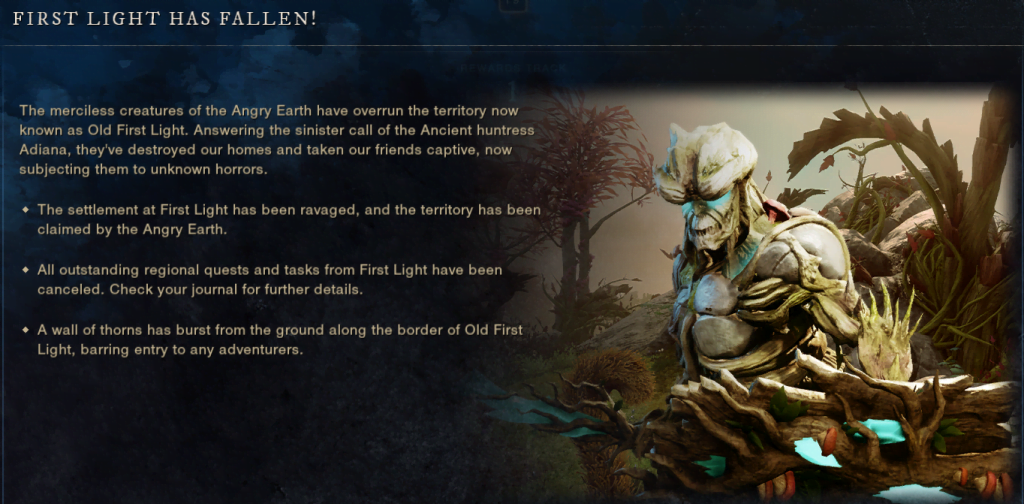 New World First Light Has Fallen!