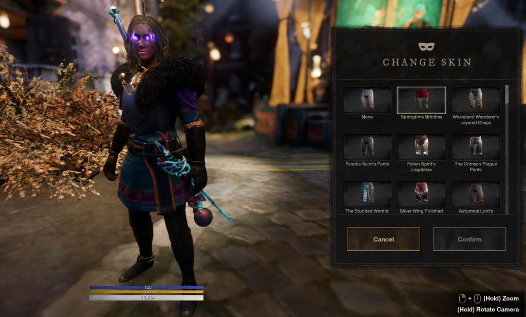 New World Change Skin UI