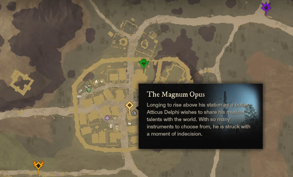 New World Aeternum Musical Instrument Quest Location Everfall