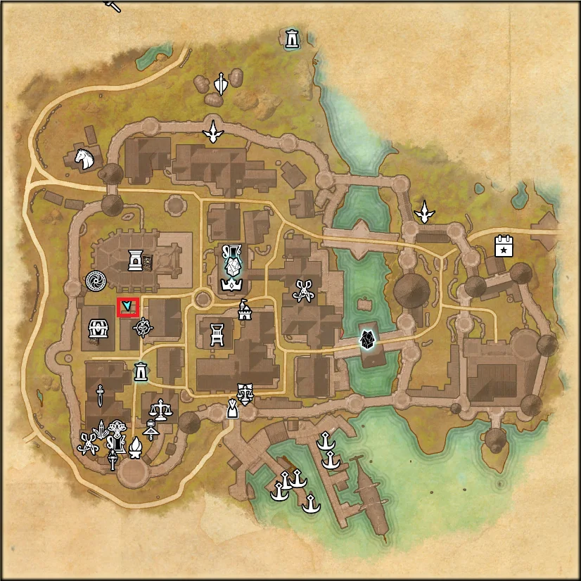 Elder Scrolls Online Blackwood Dailies Location Leyawiin Map