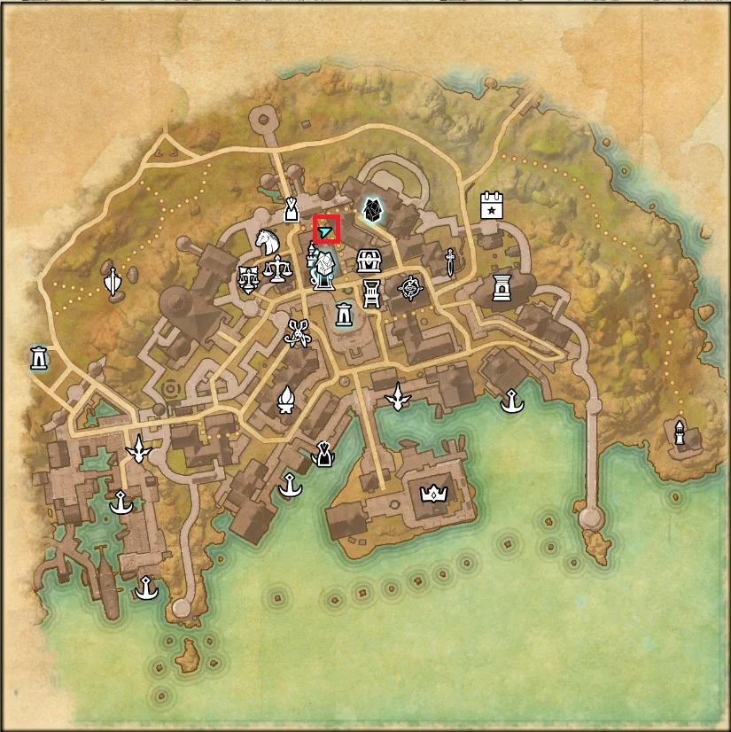 Elder Scrolls Online High Isle Dailies Location Gonfalon Bay Map