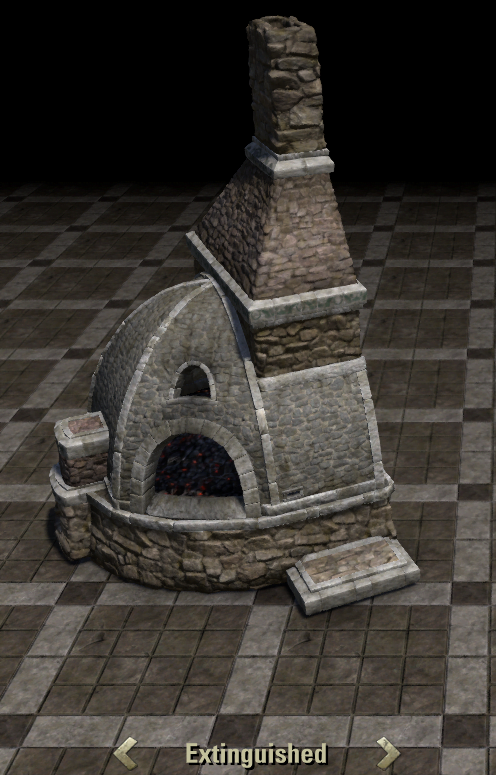 Elder Scrolls Online Update 43 Colovian Glassblower's Furnace Furnishing Extinguished