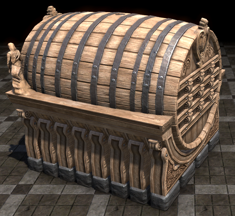 ESO Elder Scrolls Online Update 43 Colovian Keg Gigantic Wine Furnishing