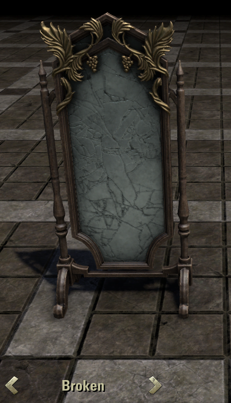 Elder Scrolls Online Update 43 Colovian Mirror, Standing Furnishing