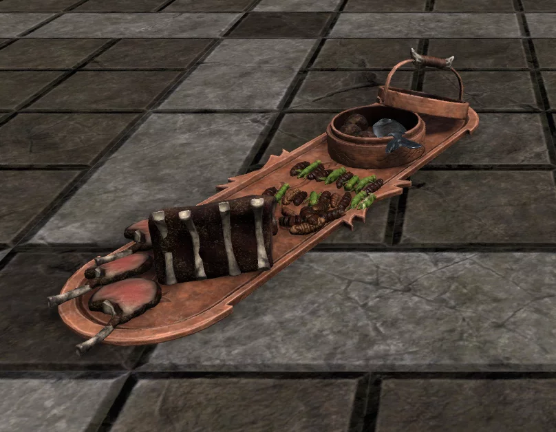 Elder Scrolls Online Update 43 Dawnwood Platter Feast Furnishing