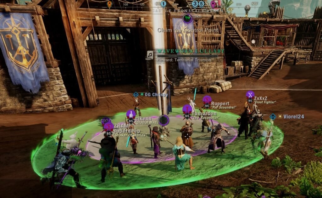 New World Aeternum Fort Capping