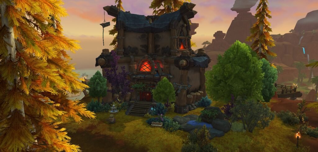 World of Warcraft Housing Orc Exterior Plot 27